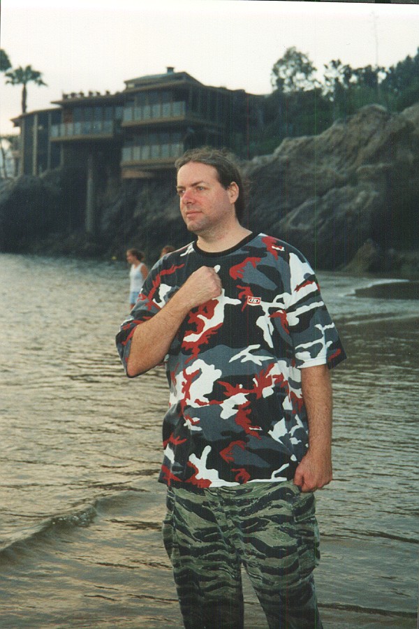 Me posing at Corona Del Mar
