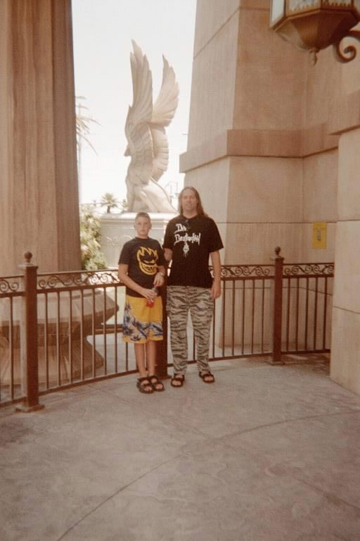 Me and my Nephew in Las Vegas